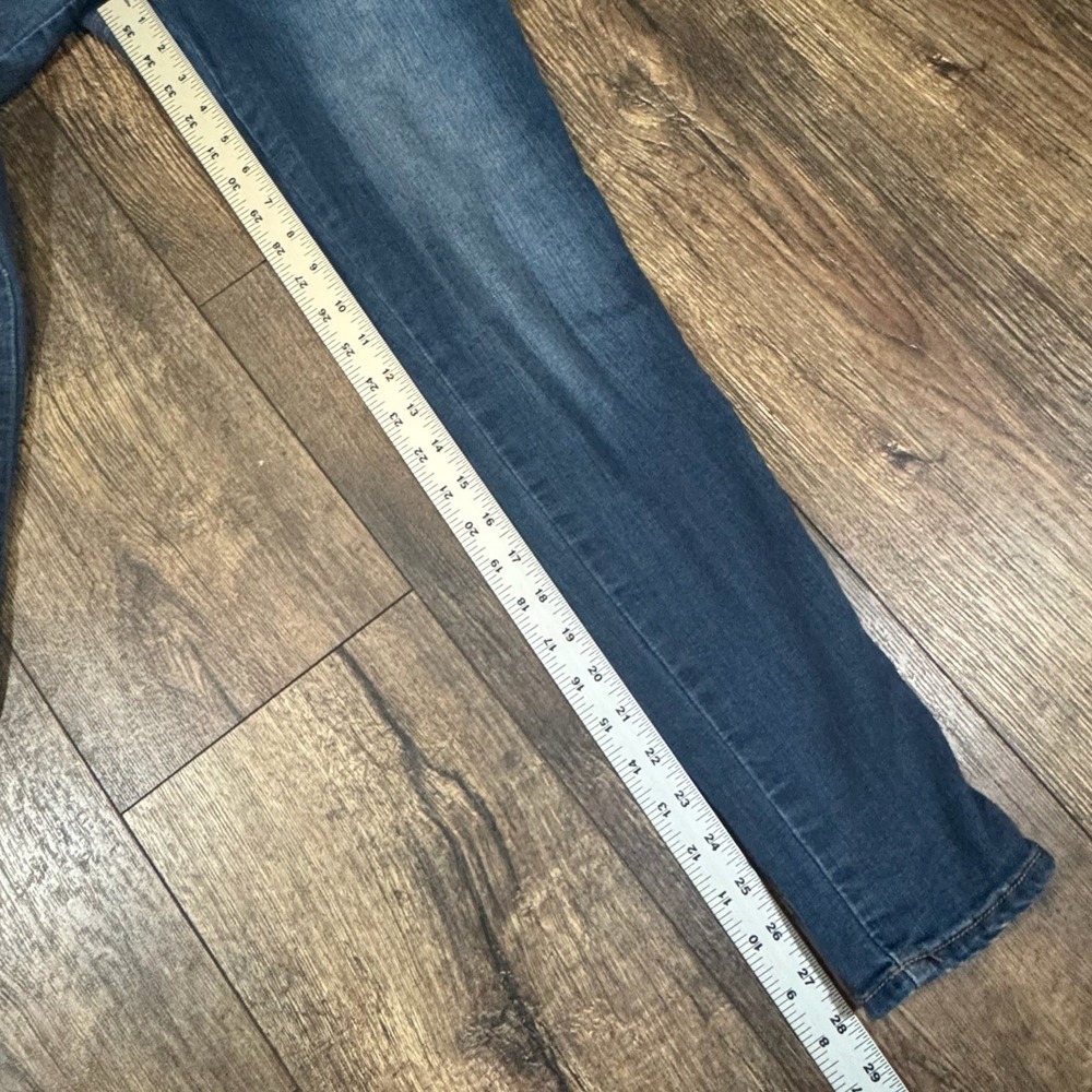 1822 Denim Mid Rise Skinny Casual Stretch Blue Jeans Women's Size 29 - Picture 4 of 5